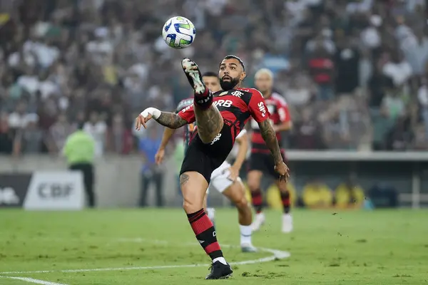 Рио Жанейро Бразилия Мая 2023 Года Футболистка Габи Команды Фламенго — стоковое фото