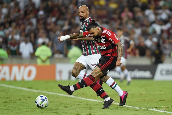 Rio Janeiro Brasilien Maj 2023 Fotbollsspelare Gabi Flamengo Laget Matchen — Stockfoto