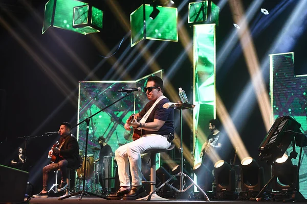 2023年11月14日 巴西里约热内卢 歌手Bruno和Marrone的演出在里约热内卢市埃斯波音乐厅举行的一场音乐会上 歌手马龙 — 图库照片