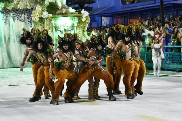 Rio Janeiro Brazil February 2023 Parade Samba Schools Carnival City — Stock Photo, Image