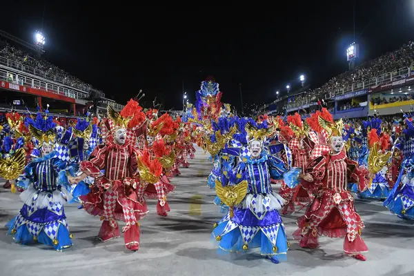 Río Janeiro Brasil Febrero 2023 Desfile Las Escuelas Samba Serie — Foto de Stock