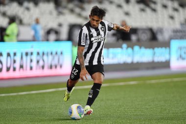 Rio de Janeiro, Brezilya, 21 Nisan 2024, Marcan Stadyumu 'ndaki Brezilya Şampiyonası için Botafogo Juventude arasındaki futbol maçı.