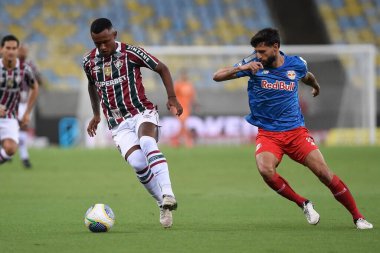Rio de Janeiro, Brezilya, 11 Mayıs 2024. Fluminense ile Red Bull Bragantino arasındaki futbol maçı, 2024 Brezilya Şampiyonası için, Maracan Stadyumu 'nda.