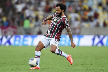 Rio de Janeiro, Brezilya, 11 Mayıs 2024. Fluminense ile Red Bull Bragantino arasındaki futbol maçı, 2024 Brezilya Şampiyonası için, Maracan Stadyumu 'nda.