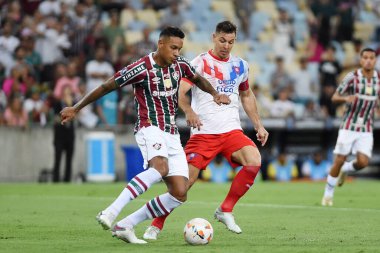 Rio de Janeiro, Brezilya, 16 Mayıs 2024. Futbol maçı Fluminense x Cerro Porteno arasında, Conmebol Libertadores 2024, Maracana Stadyumu 'nda.