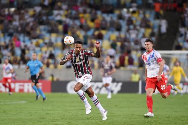 Rio de Janeiro, Brezilya, 16 Mayıs 2024. Futbol maçı Fluminense x Cerro Porteno arasında, Conmebol Libertadores 2024, Maracana Stadyumu 'nda.