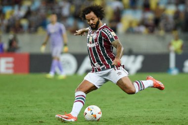 Rio de Janeiro, Brezilya, 16 Mayıs 2024. Futbol maçı Fluminense x Cerro Porteno arasında, Conmebol Libertadores 2024, Maracana Stadyumu 'nda.