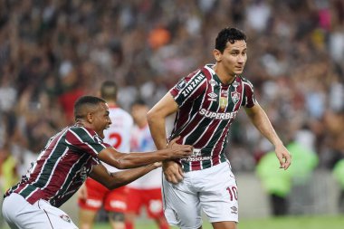 Rio de Janeiro, Brezilya, 16 Mayıs 2024. Futbol maçı Fluminense x Cerro Porteno arasında, Conmebol Libertadores 2024, Maracana Stadyumu 'nda.