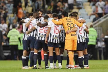 Rio de Janeiro, 29 Mayıs 2024. Fluminense ile Alianza Lima arasındaki futbol maçı, Conmebol Libertaores 2024, Maracan Stadyumu.