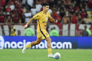 Rio de Janeiro, Brezilya, 1 Mayıs 2024. Flamengo ve Amazonas takımları arasındaki futbol maçı, Copa do Brasil 'in üçüncü aşaması için geçerli, Maracana Stadyumu' nda.