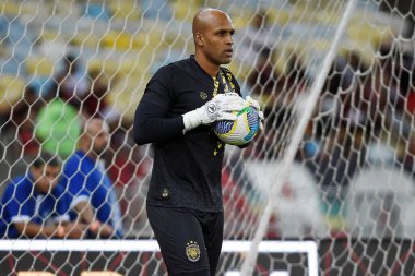 Rio de Janeiro, Brezilya, 1 Mayıs 2024. Flamengo ve Amazonia takımları arasındaki futbol maçı, Copa do Brasil 'in üçüncü aşaması için geçerli, Maracan stadyumunda.