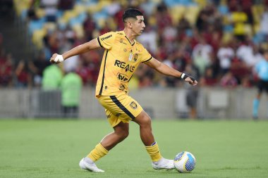 Rio de Janeiro, Brezilya, 1 Mayıs 2024. Flamengo ve Amazonia takımları arasındaki futbol maçı, Copa do Brasil 'in üçüncü aşaması için geçerli, Maracan stadyumunda.