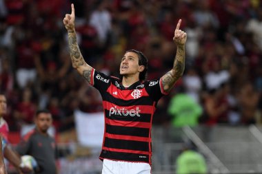 Rio de Janeiro, Brezilya, 1 Mayıs 2024. Flamengo ve Amazonia takımları arasındaki futbol maçı, Copa do Brasil 'in üçüncü aşaması için geçerli, Maracan stadyumunda.