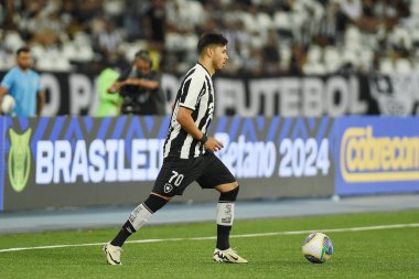 Rio de Janeiro, Brezilya, 5 Mayıs 2024. Brezilya Şampiyonası için Maracan Stadyumu 'nda Botafogo ve Bahia takımları arasındaki futbol maçı..