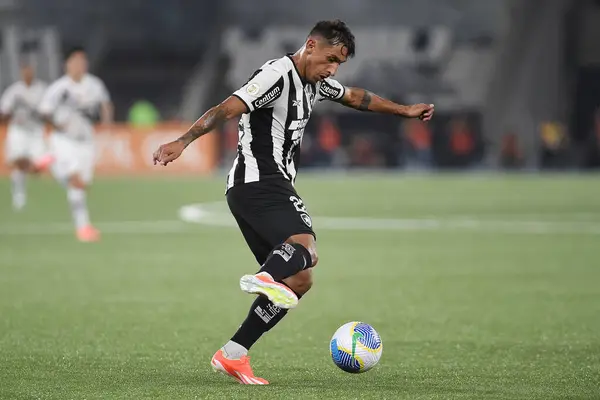 Stock image Rio de Janeiro, Brazil, April 18, 2024. Football match between Botafogo vs Fluminense, for the Brazilian championship, at the Nilton Santos stadium