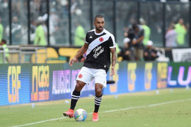 Rio de Janeiro, Brezilya, 14 Nisan 2024. Vasco ile Gremio arasındaki futbol maçı, Brezilya şampiyonluğu için, So Januario Stadyumu 'nda.
