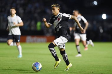 Rio de Janeiro, Brezilya, 14 Nisan 2024. Vasco ile Gremio arasındaki futbol maçı, Brezilya şampiyonluğu için, So Januario Stadyumu 'nda.