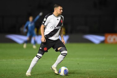 Rio de Janeiro, Brezilya, 26 Haziran 2024. Sao Januario Stadyumu 'nda oynanan Brezilya Şampiyonası maçında Vasco ve Sao Paulo takımları arasında oynanan maç..