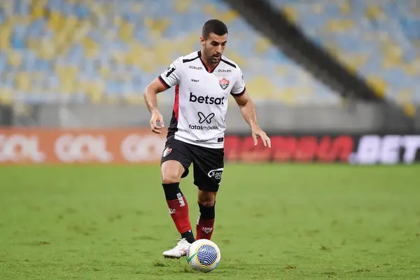 stock image Rio de Janeiro, Brazil, June 27, 2024.Football match between the teams of Fluminense vs Vitoria, for the Brazilian championship, at the Maracana stadium.