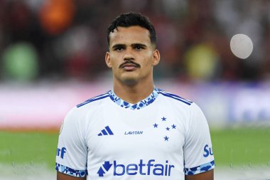 Rio de Janeiro, Brezilya, 30 Haziran 2024. Brezilya Şampiyonası için Maracan Stadyumu 'nda Flamengo x Cruzeiro takımları arasında oynanan futbol maçı..