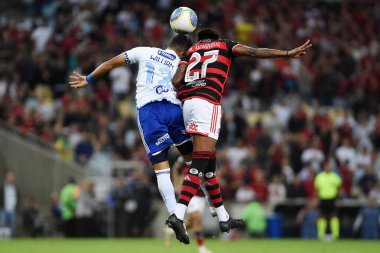 Rio de Janeiro, Brezilya, 30 Haziran 2024. Brezilya Şampiyonası için Maracan Stadyumu 'nda Flamengo x Cruzeiro takımları arasında oynanan futbol maçı..