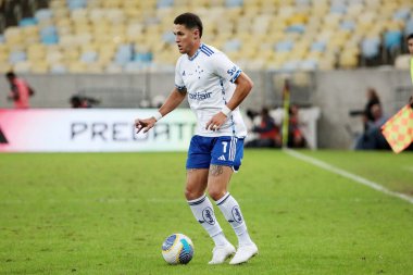 Rio de Janeiro, Brezilya, 30 Haziran 2024. Brezilya Şampiyonası için Maracan Stadyumu 'nda Flamengo x Cruzeiro takımları arasında oynanan futbol maçı..