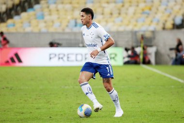 Rio de Janeiro, Brezilya, 30 Haziran 2024. Brezilya Şampiyonası için Maracan Stadyumu 'nda Flamengo x Cruzeiro takımları arasında oynanan futbol maçı..