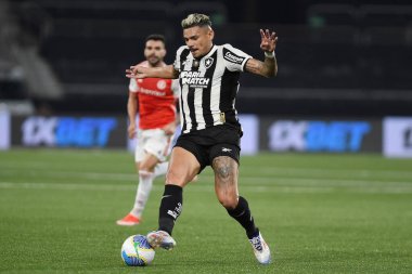 Rio de Janeiro, Brezilya, 21 Temmuz 2024. 2024 Brezilya Şampiyonası için Botafogo x Internacional takımları arasında Nilton Santos Stadyumu 'nda oynanan futbol maçı..
