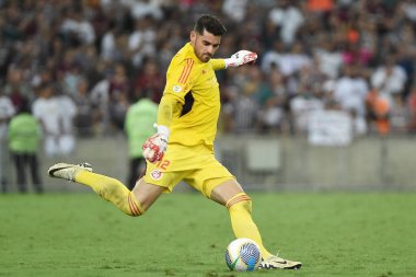 Rio de Janeiro, Brezilya, 4 Temmuz 2024. Fluminense ve Internacional takımları arasındaki futbol maçı, 2024 Brezilya Şampiyonası için Maracana Stadyumu 'nda yapıldı..