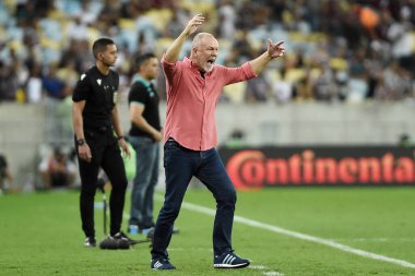Rio de Janeiro, Brezilya, 7 Ağustos 2024. Maracana Stadyumu 'ndaki Copa do Brasil maçında Fluminense ile Juventude arasında oynanan maç..