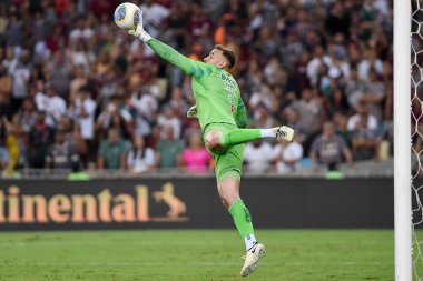 Rio de Janeiro, Brezilya, 7 Ağustos 2024. Maracana Stadyumu 'ndaki Copa do Brasil maçında Fluminense ile Juventude arasında oynanan maç..