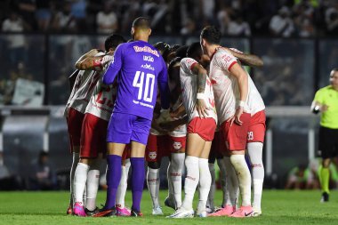 Rio de Janeiro, Brezilya, 3 Ağustos 2024. Sao Janurio Stadyumu 'nda oynanan Brezilya Şampiyonası maçında Vasco, Red Bull Bragantino' ya karşı.