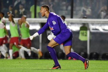 Rio de Janeiro, Brezilya, 3 Ağustos 2024. Sao Janurio Stadyumu 'nda oynanan Brezilya Şampiyonası maçında Vasco, Red Bull Bragantino' ya karşı.