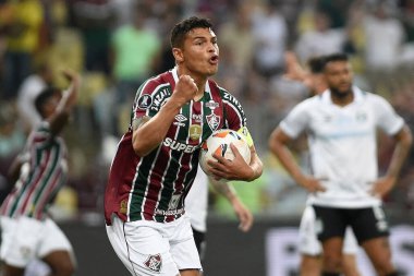 Rio de Janeiro, Brezilya, 21 Ağustos 2024. Maracan Stadyumu 'nda Copa Conmebol Libertadores adına Fluminense x Grmio arasında oynanan futbol maçı..