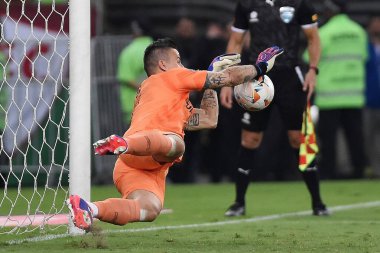 Rio de Janeiro, Brezilya, 21 Ağustos 2024. Maracan Stadyumu 'nda Copa Conmebol Libertadores adına Fluminense x Grmio arasında oynanan futbol maçı..