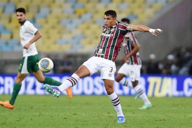 Rio de Janeiro, Brezilya, 24 Temmuz 2024. Fluminense ile Palmeiras arasındaki futbol maçı, 2024 Brezilya Şampiyonası için, Maracana Stadyumu 'nda.