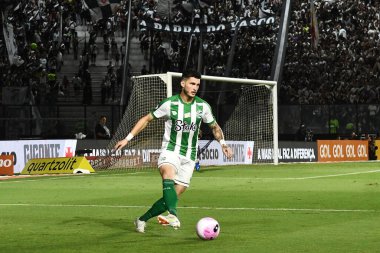 Rio de Janeiro, Brezilya, 5 Ekim 2024. Brezilya Şampiyonası 'nda Sao Januario Stadyumu' nda Vasco ve Juventude takımları arasında oynanan futbol maçı..