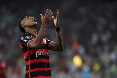 Rio de Janeiro, Brezilya, 19 Eylül 2024, Flamengo - Penarol maçı, Conmebol Libertadores 2024, Maracana Stadyumu 'nda yapıldı..