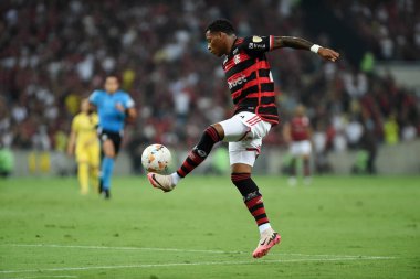 Rio de Janeiro, Brezilya, 19 Eylül 2024, Flamengo - Penarol maçı, Conmebol Libertadores 2024, Maracana Stadyumu 'nda yapıldı..