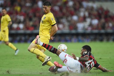 Rio de Janeiro, Brezilya, 19 Eylül 2024, Flamengo - Penarol maçı, Conmebol Libertadores 2024, Maracana Stadyumu 'nda yapıldı..