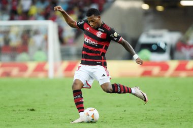 Rio de Janeiro, Brezilya, 19 Eylül 2024, Flamengo - Penarol maçı, Conmebol Libertadores 2024, Maracana Stadyumu 'nda yapıldı..