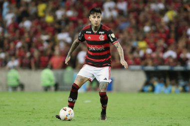 Rio de Janeiro, Brezilya, 19 Eylül 2024, Flamengo - Penarol maçı, Conmebol Libertadores 2024, Maracana Stadyumu 'nda yapıldı..