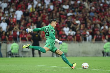 Rio de Janeiro, Brezilya, 19 Eylül 2024, Flamengo - Penarol maçı, Conmebol Libertadores 2024, Maracana Stadyumu 'nda yapıldı..