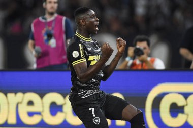 Rio de Janeiro, Brezilya, 5 Kasım 2024. 2024 Brezilya Şampiyonası 'nda Botafogo ve Vasco arasındaki futbol maçı, Nilton Santos Stadyumu' nda yapıldı..