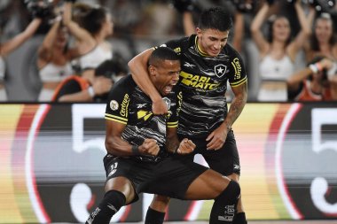 Rio de Janeiro, Brezilya, 5 Kasım 2024. 2024 Brezilya Şampiyonası 'nda Botafogo ve Vasco arasındaki futbol maçı, Nilton Santos Stadyumu' nda yapıldı..