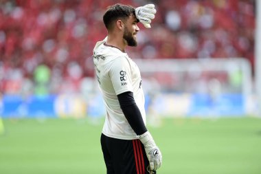 Rio de Janeiro, Brezilya, 24 Ekim 2024. Flamengo ile Atltico-MG arasındaki futbol maçı, Copa do Brasil 2024, Maracana Stadyumu.