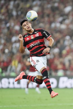 Rio de Janeiro, Brezilya, 13 Kasım 2024.Flamengo ile Atletico-MG arasındaki futbol maçı, 2024 Brezilya Şampiyonası için, Maracana Stadyumu 'nda.