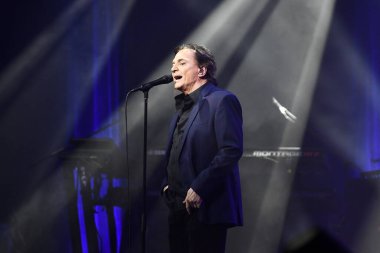 Rio de Janeiro, Brezilya, 7 Aralık 2024. Şarkıcı Fabio Jr, Rio de Janeiro 'daki Qualystage' daki gösterisinde.