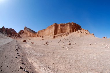 San Pedro de Atacama, Şili, 15 Aralık 2024. Valle de la Luna, Atacama Çölü 'nde..