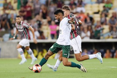 Rio de Janeiro, Brezilya, 2 Şubat 2025. Fluminense - Boavista futbol maçı, Carioca şampiyonası için, Maracana Stadyumu.